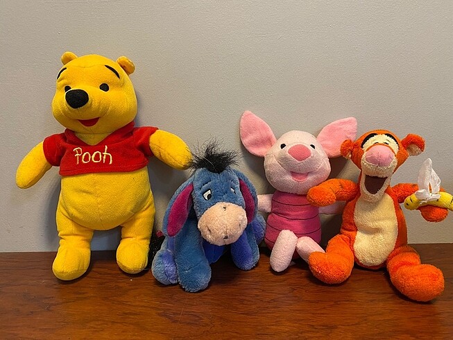 My Little Pony Winnie The Pooh 4lü Peluş Set