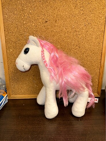 Diğer Beyaz Unicorn Peluş At