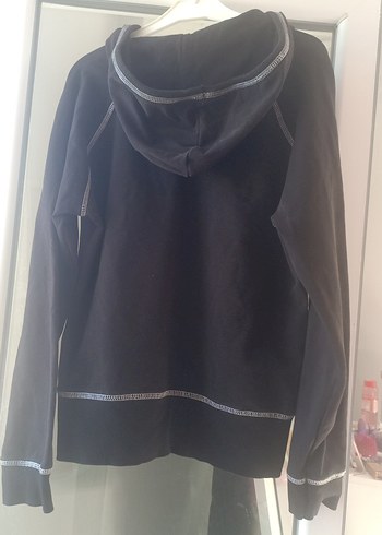 Adidas Adidas Siyah V-Yaka Kadın Sweatshirt