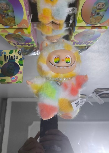 labubu kolyeli kartlı kapalı poşet kapalı kutu - Görsel 2