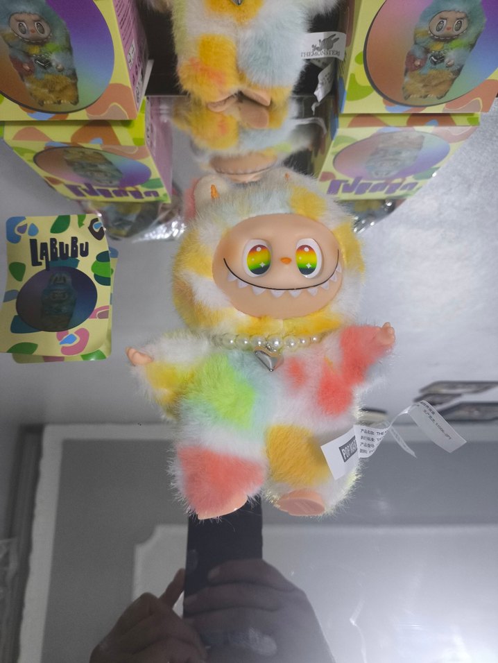 labubu kolyeli kartlı kapalı poşet kapalı kutu - Görsel 2