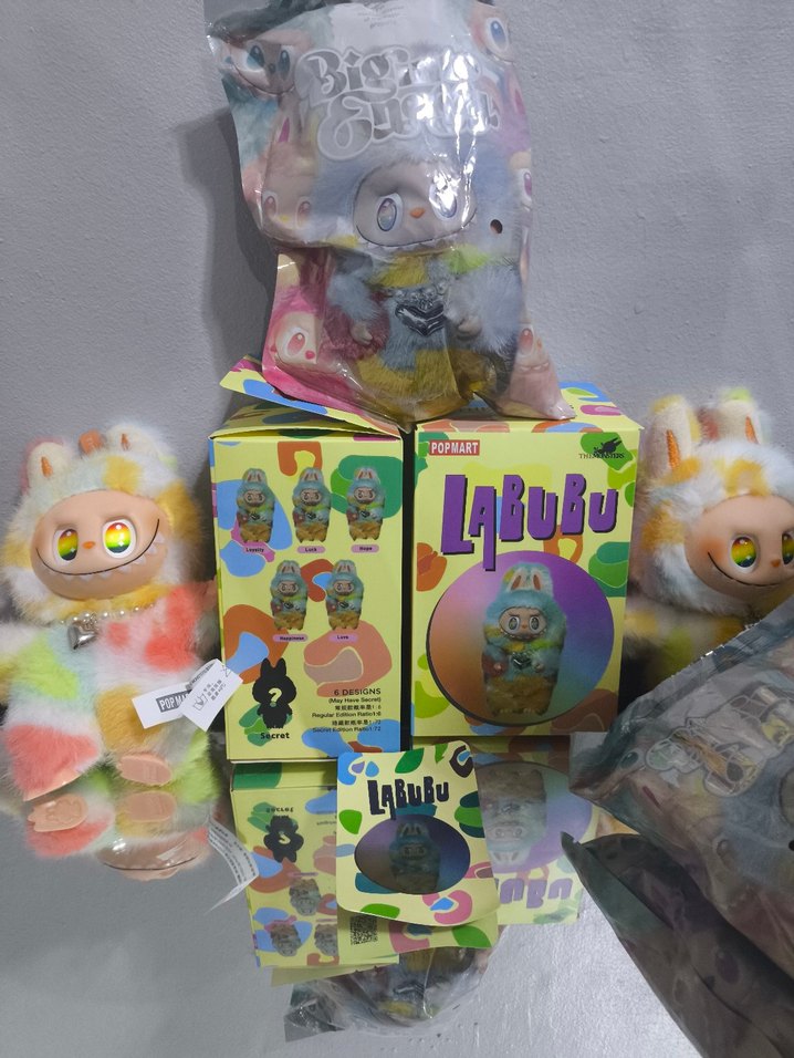 labubu kolyeli kartlı kapalı poşet kapalı kutu - Görsel 5