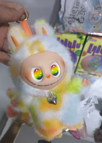 labubu kolyeli kartlı kapalı poşet kapalı kutu orjinal - Görsel 5