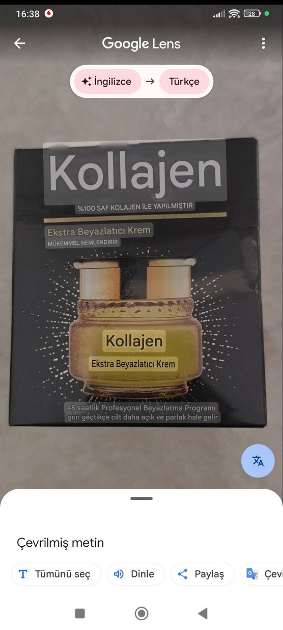 Collagen Extra Beyazlatıcı Vücut Kremi - Görsel 2