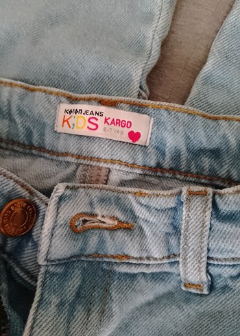 6 Yaş Beden Geniş Kesim çocuk kot pantolon
