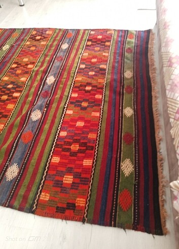  Beden kök boyalı antika el dokuma kilim