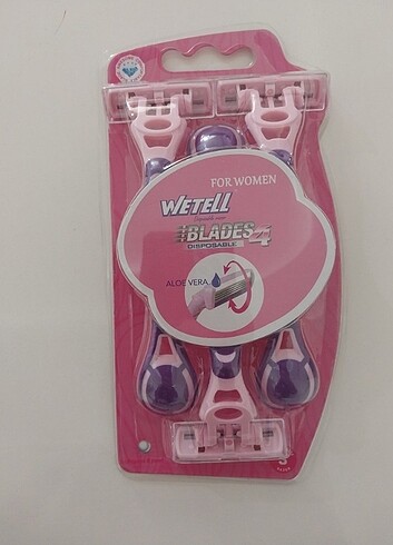 Wetell 4 bıçaklı Jilet 