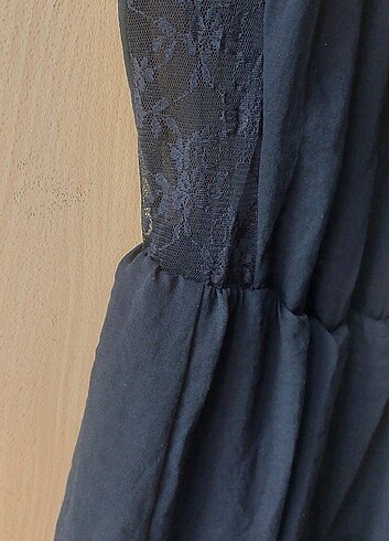 Bershka Dantel detaylı elbise