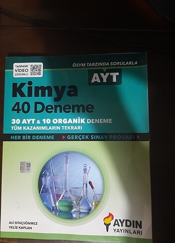 AYT KIMYA AYDIN DENEME
