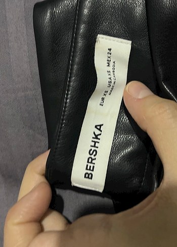 Siyah Deri Fermuarlı Pantolon - Görsel 3