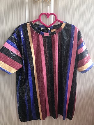 Diğer Payet işli t-shirt
