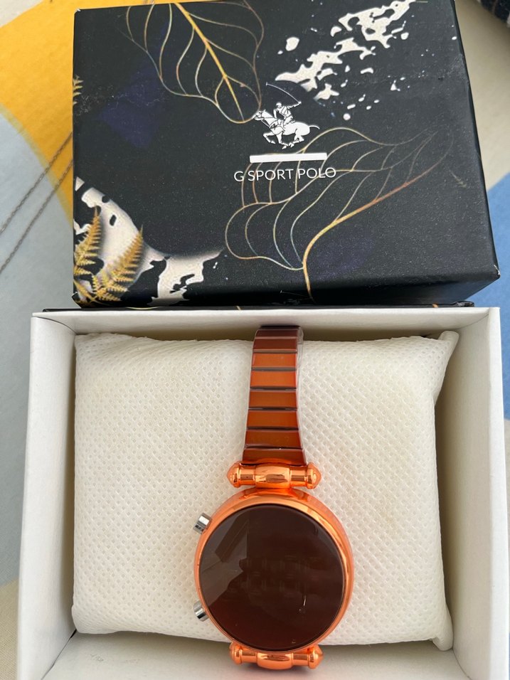 Parlak Bej Kadın Kol Saati - Görsel 3