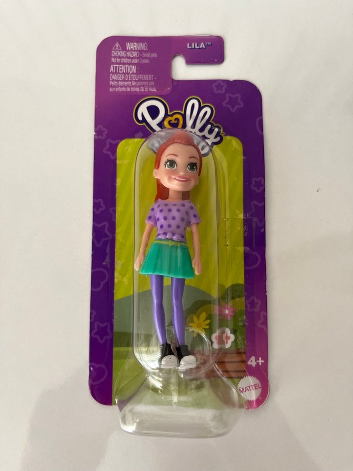 MATTEL Polly Bebek Seti, Pastel Renkli, 3 Parça - Görsel 4