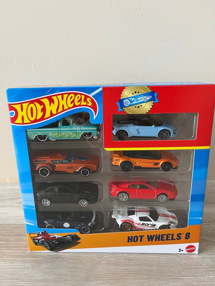 Hot Wheels Renkli Oyuncak Arabalar Seti - Görsel 2