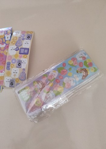 Beden Renk Y2K Rastgele Sticker Sayfaları