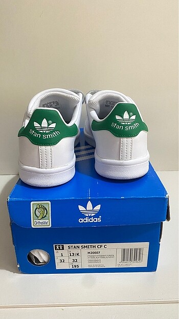 32 Beden Adidas çocuk stan smith