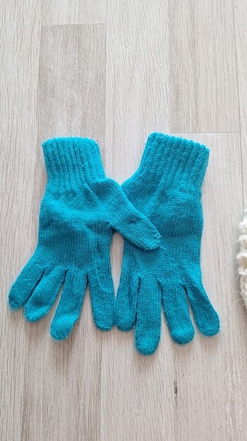 5-8 Yaş, 22 cm Beden kiz cocuk eldiven ve bere