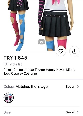 Diğer Ibuki mioda cosplay