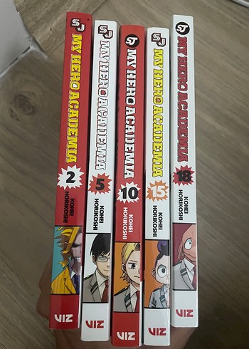  My Hero Academia Ingilizce 2-5-10-15-18