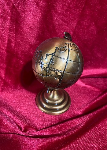 Metal küre biblo - Görsel 2