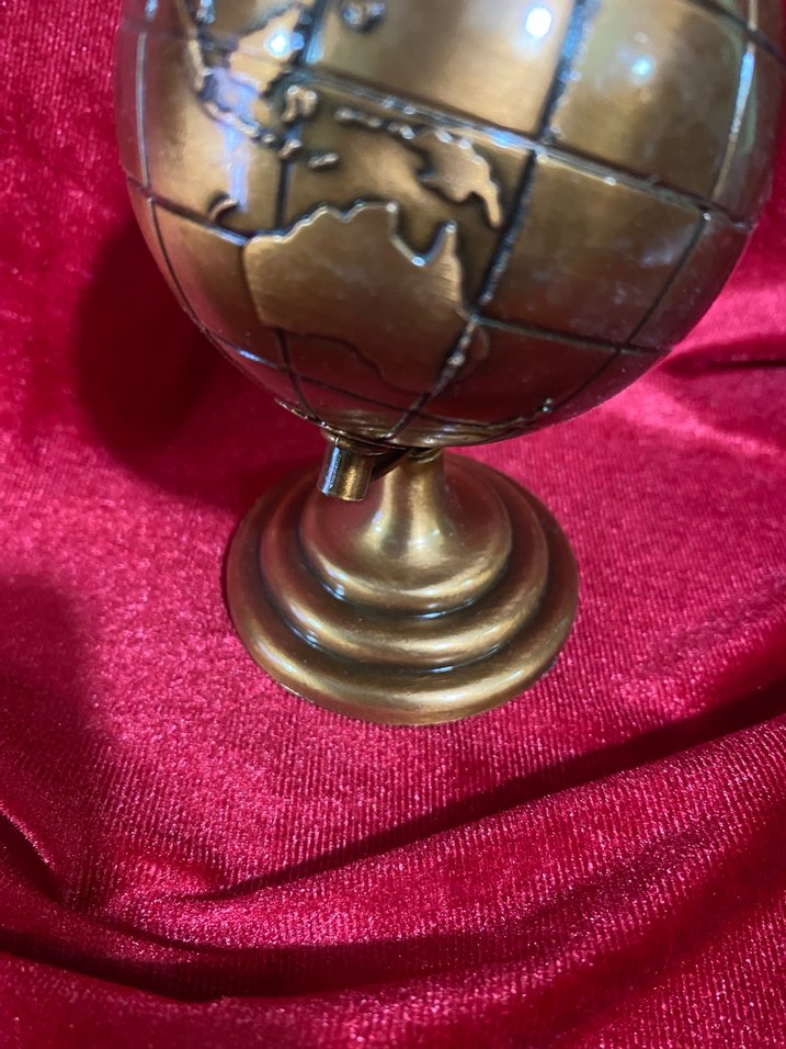 Metal küre biblo - Görsel 3