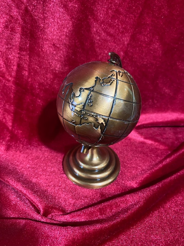 Metal küre biblo - Görsel 2