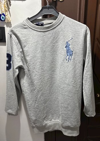 Gri Polo Ralph Lauren Erkek Sweatshirt - Görsel 2