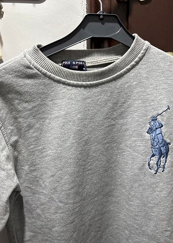 Gri Polo Ralph Lauren Erkek Sweatshirt - Görsel 4