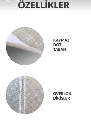 Gri Baskılı Çağdaş Halı ölçü 160x230 - Görsel 4