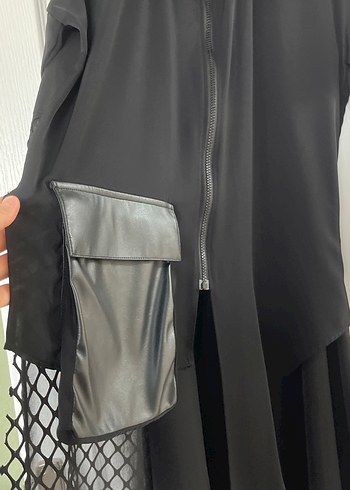 AL-MARWAH Siyah Uzun tasarım elbise