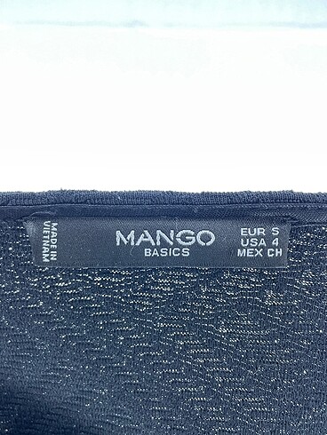 s Beden siyah Renk Mango Kısa Elbise %70 İndirimli.
