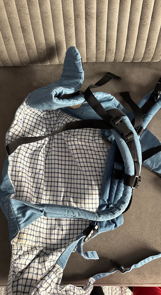 Mavi ve Gri Bebek Taşıyıcı - Görsel 2