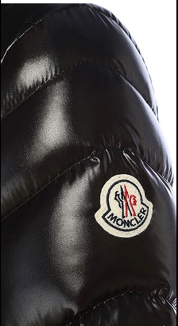 xs Beden siyah Renk Moncler puff mont