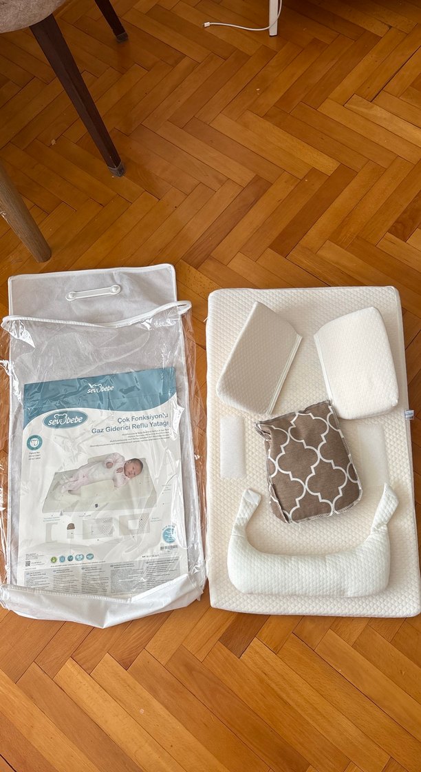 Sevibebe Çok Fonksiyonlu Gaz Giderici Reflü Yatağı - Görsel 4