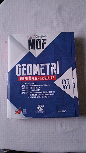 Mikro orijinal yayınları tyt-ayt geometri fasikülü