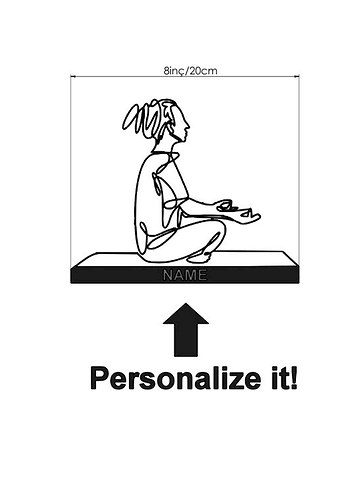 Beden Renk #Yoga#eğitmeni#Dekor#hediye#fikri#sanat#heykeli#