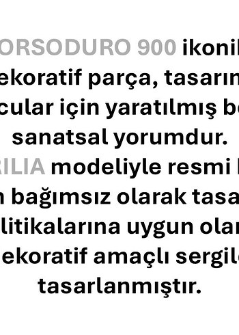 #Aprilia#Dorsoduro#900#Motorsiklet#hediye#fikri#sanat#heykeli# - Görsel 6