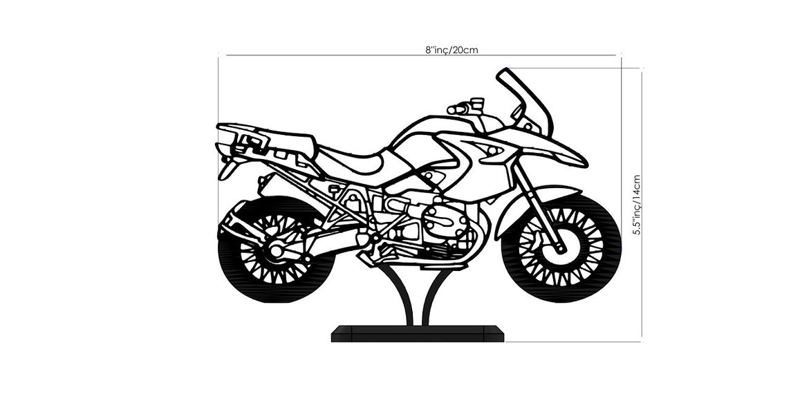 #BMW#R#1200#GS#Motorsiklet#hediye#fikri#sanat#heykeli# - Görsel 4
