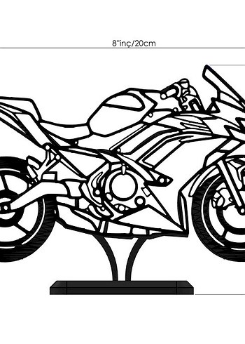 #Kawasaki#Ninja#650#Motorsiklet#hediye#fikri#sanat#heykeli# - Görsel 4