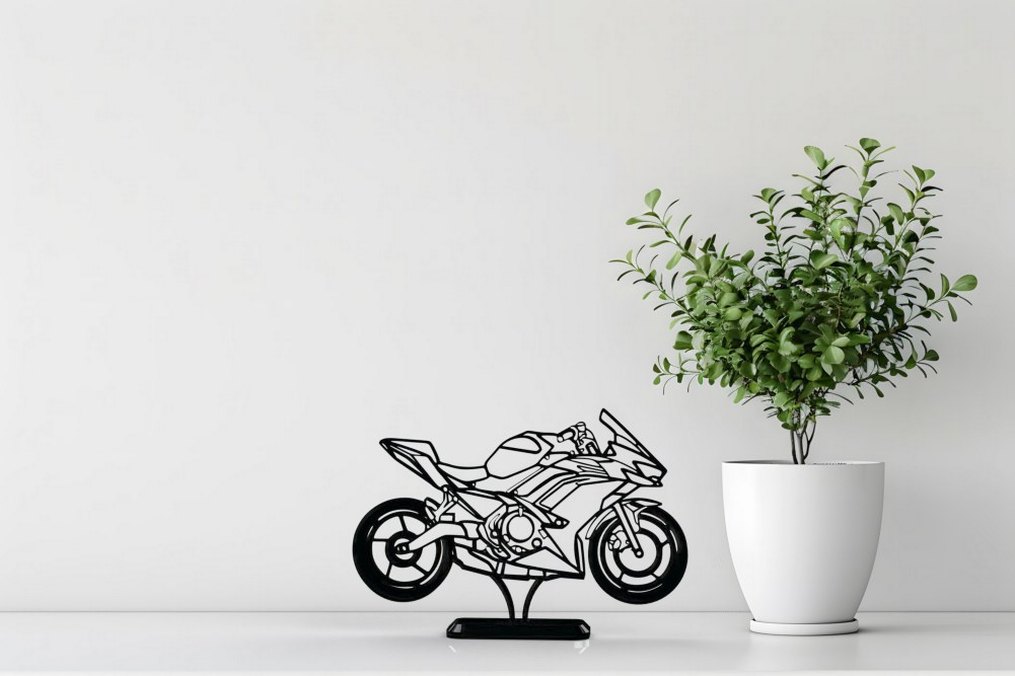 #Kawasaki#Ninja#650#Motorsiklet#hediye#fikri#sanat#heykeli# - Görsel 2