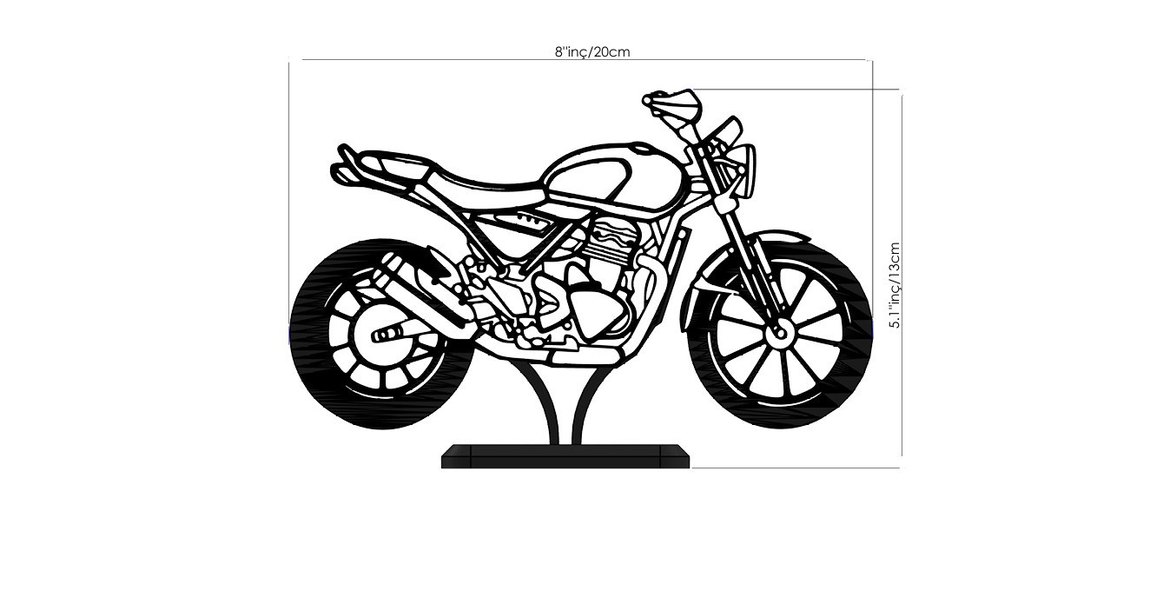 #TRIUMPH#SCRAMBLER#Motorsiklet#hediye#fikri#sanat#heykeli# - Görsel 2