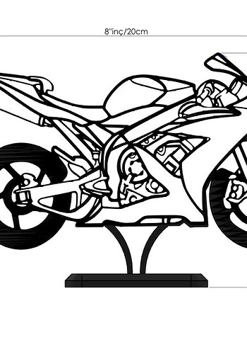 #Yamaha#R1#R12#Araba#hediye#fikri#sanat#heykeli# - Görsel 4