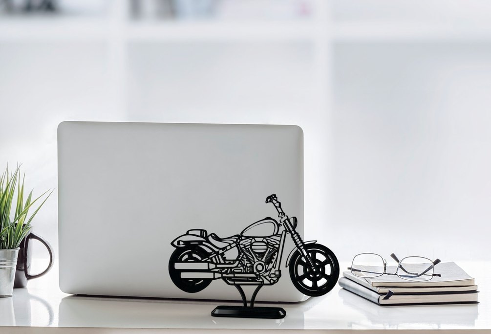 #Harley#Davidson#Stred#Motorsiklet#hediye#fikri#sanat#heykeli# - Görsel 3