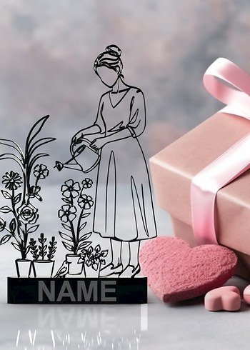 #Çicek#Sulayan#Anne#Dekor#hediye#fikri#sanat#heykeli# - Görsel 4