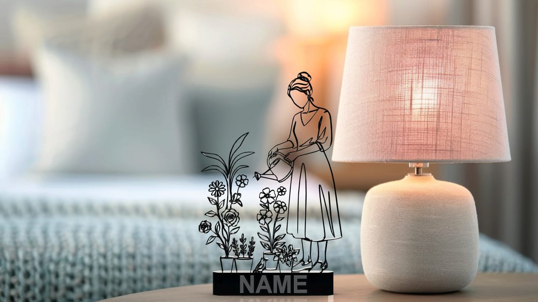 #Çicek#Sulayan#Anne#Dekor#hediye#fikri#sanat#heykeli# - Görsel 2