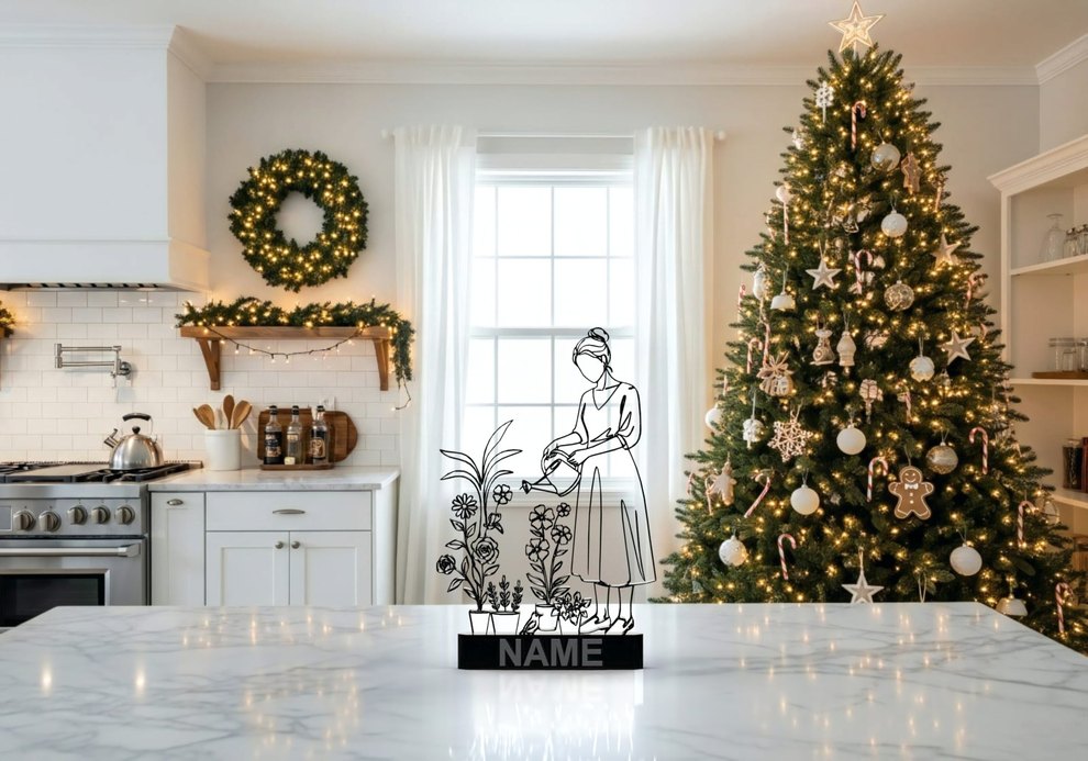 #Çicek#Sulayan#Anne#Dekor#hediye#fikri#sanat#heykeli# - Görsel 5