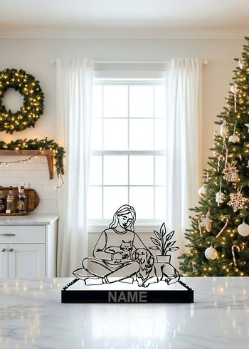 #Hayvan#Sever#Anne#Dekor#hediye#fikri#sanat#heykeli# - Görsel 5