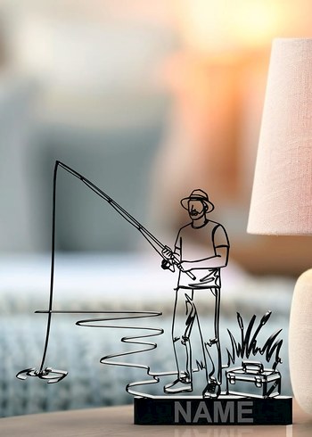 #Balıkçı#Baba#Dekor#hediye#fikri#sanat#heykeli# - Görsel 2