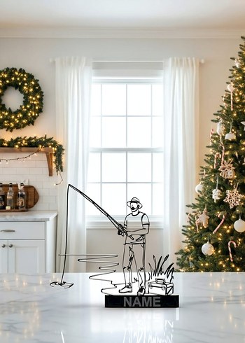 #Balıkçı#Baba#Dekor#hediye#fikri#sanat#heykeli# - Görsel 5