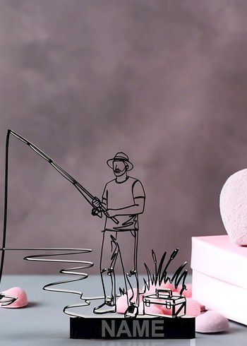 #Balıkçı#Baba#Dekor#hediye#fikri#sanat#heykeli# - Görsel 3